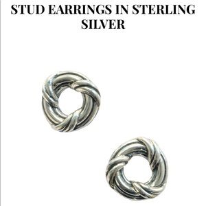 Peter Thomas Roth SIGNATURE CLASSIC CIRCLE STUD EARRINGS